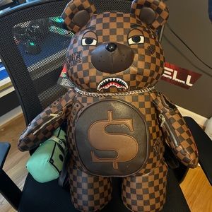 Spray ground limited edition bear backpack